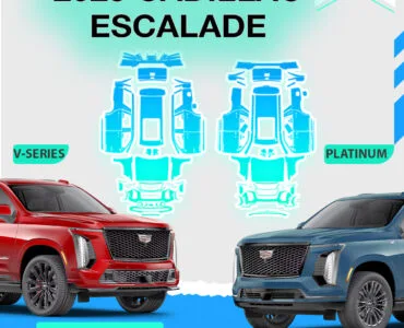 2025 Cadillac Escalade PPF pattern
