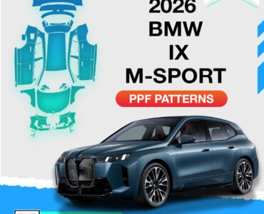 The new 2026 BMW IX M sport PPF