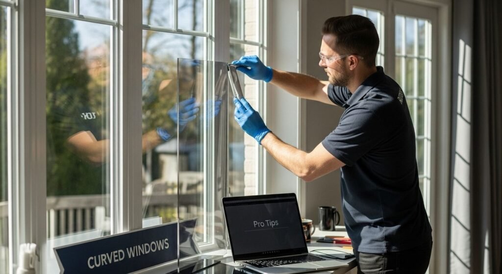 tinting curved windows – AEONCUT PPF Pre-cut Cutting software tinting curved windows