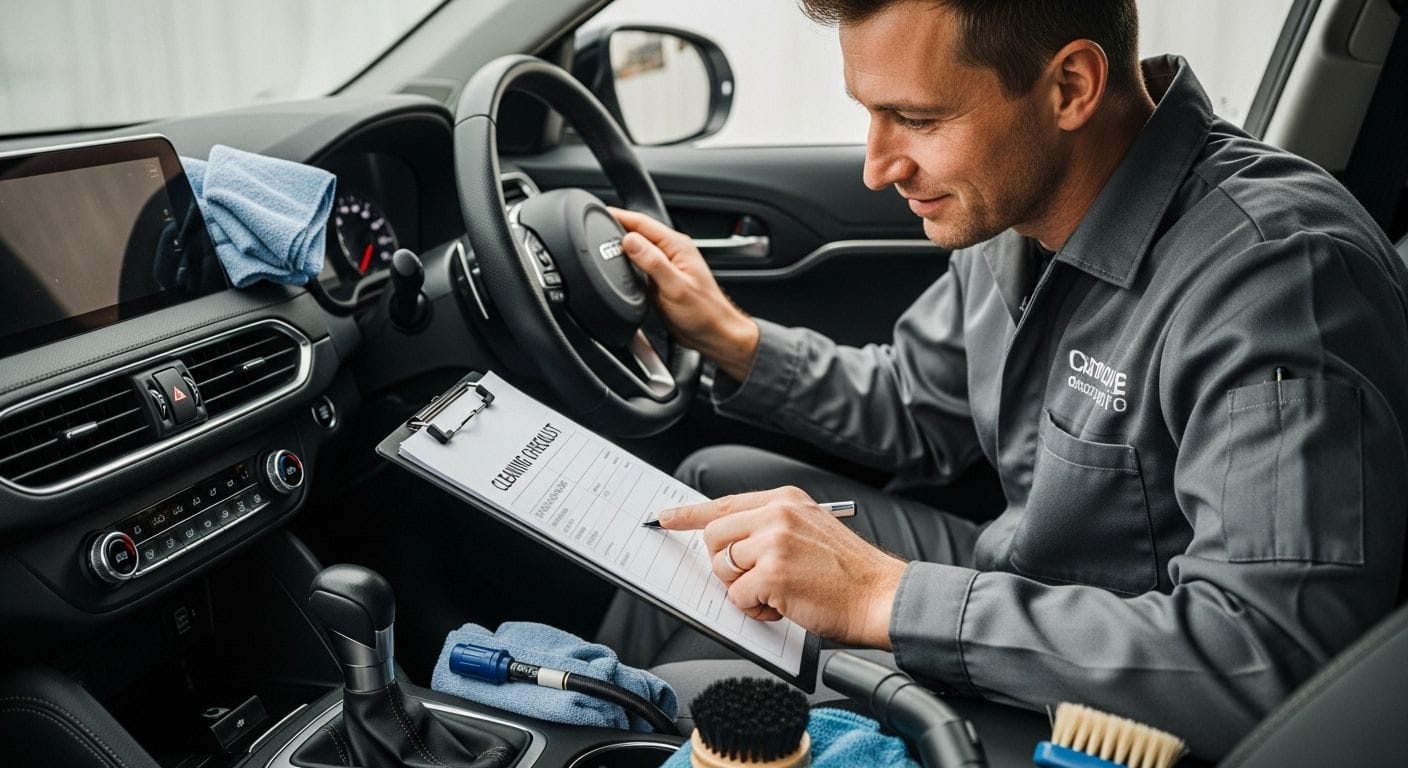 car interior checklist