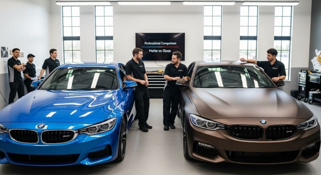 matte gloss ppf comparison – AEONCUT PPF Pre-cut Cutting software matte gloss ppf comparison