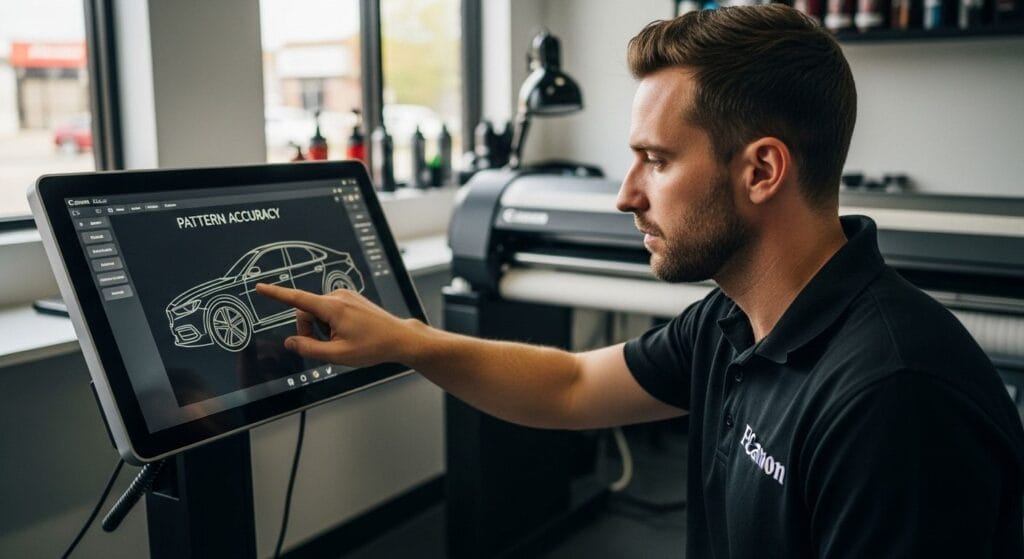 pattern accuracy vehicle wrap – AEONCUT PPF Pre-cut Cutting software pattern accuracy vehicle wrap