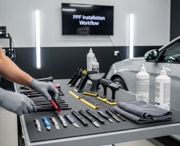 ppf installation workflow, tool preparation