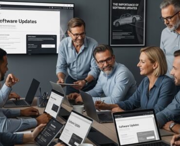 business software updates team