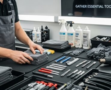 car detailing ppf tools