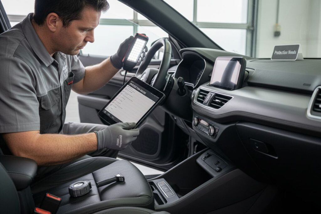 interior car assessment