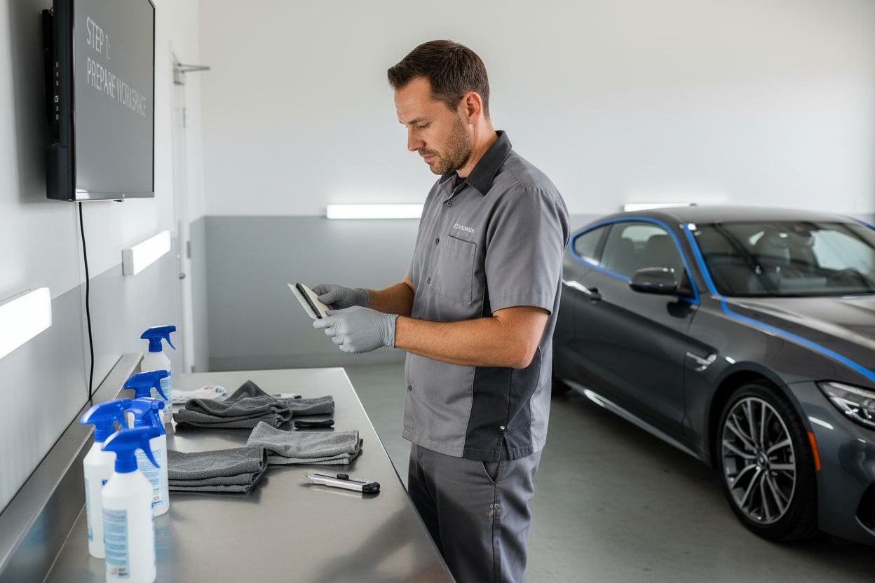 workspace preparation installation – AEONCUT PPF Pre-cut Cutting software workspace preparation installation