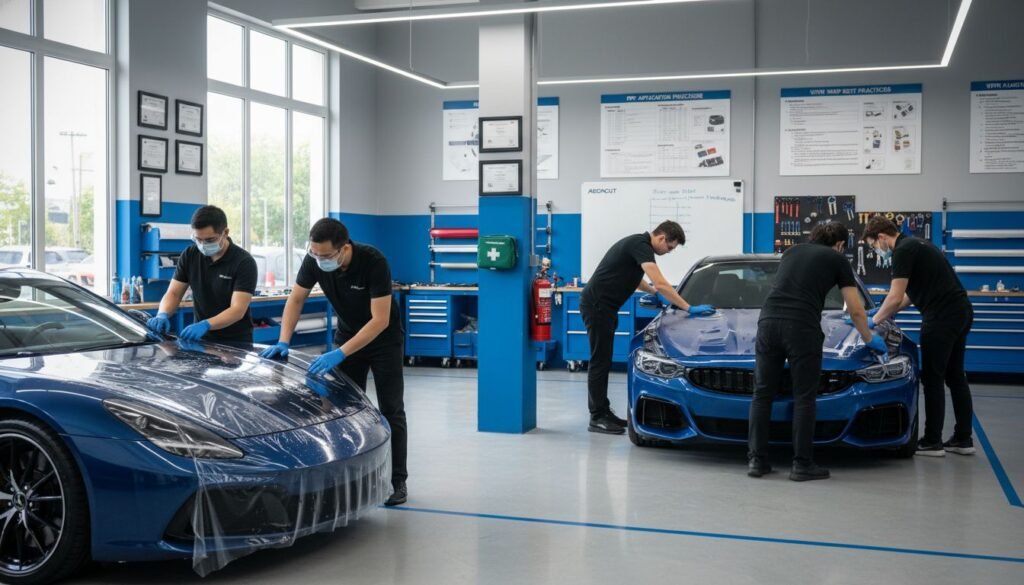 automotive installer safety – AEONCUT PPF Pre-cut Cutting software automotive installer safety