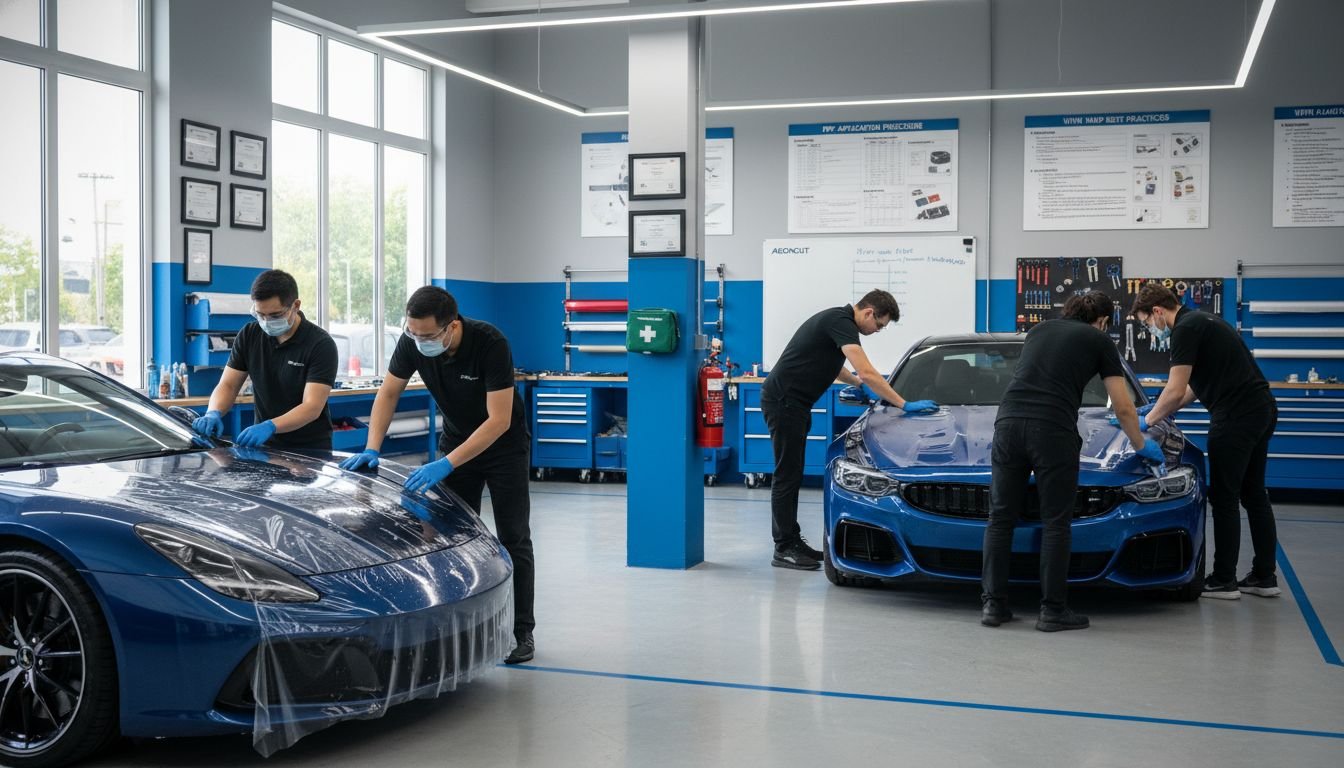 automotive installer safety – AEONCUT PPF Pre-cut Cutting software automotive installer safety