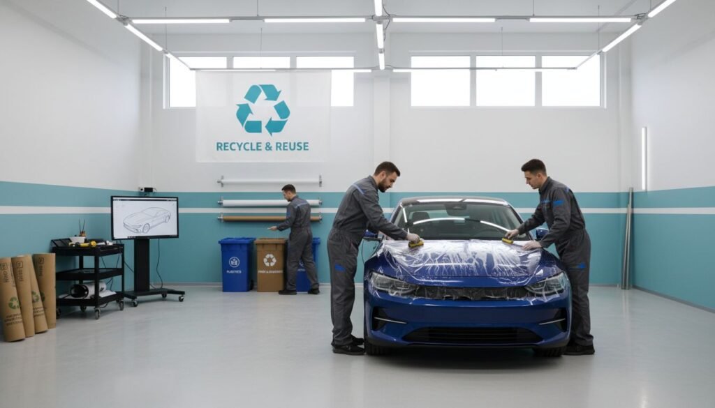 eco-friendly car workshop – AEONCUT PPF Pre-cut Cutting software eco-friendly car workshop