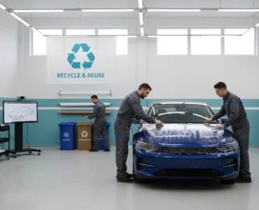 eco-friendly car workshop