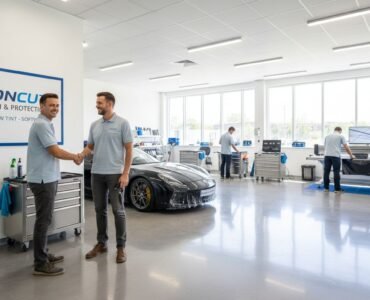 professional auto detailing workshop