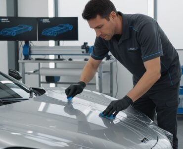 paint protection film application