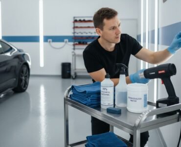 detailing workspace preparation